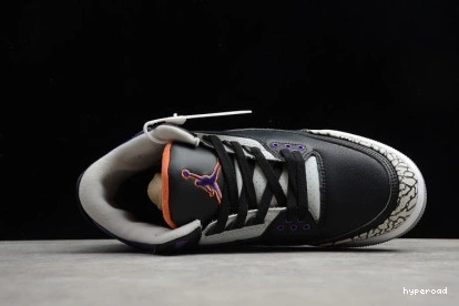 Hyperoad BLACK RETRO 3 - JORDAN PURPLE COURT 0912